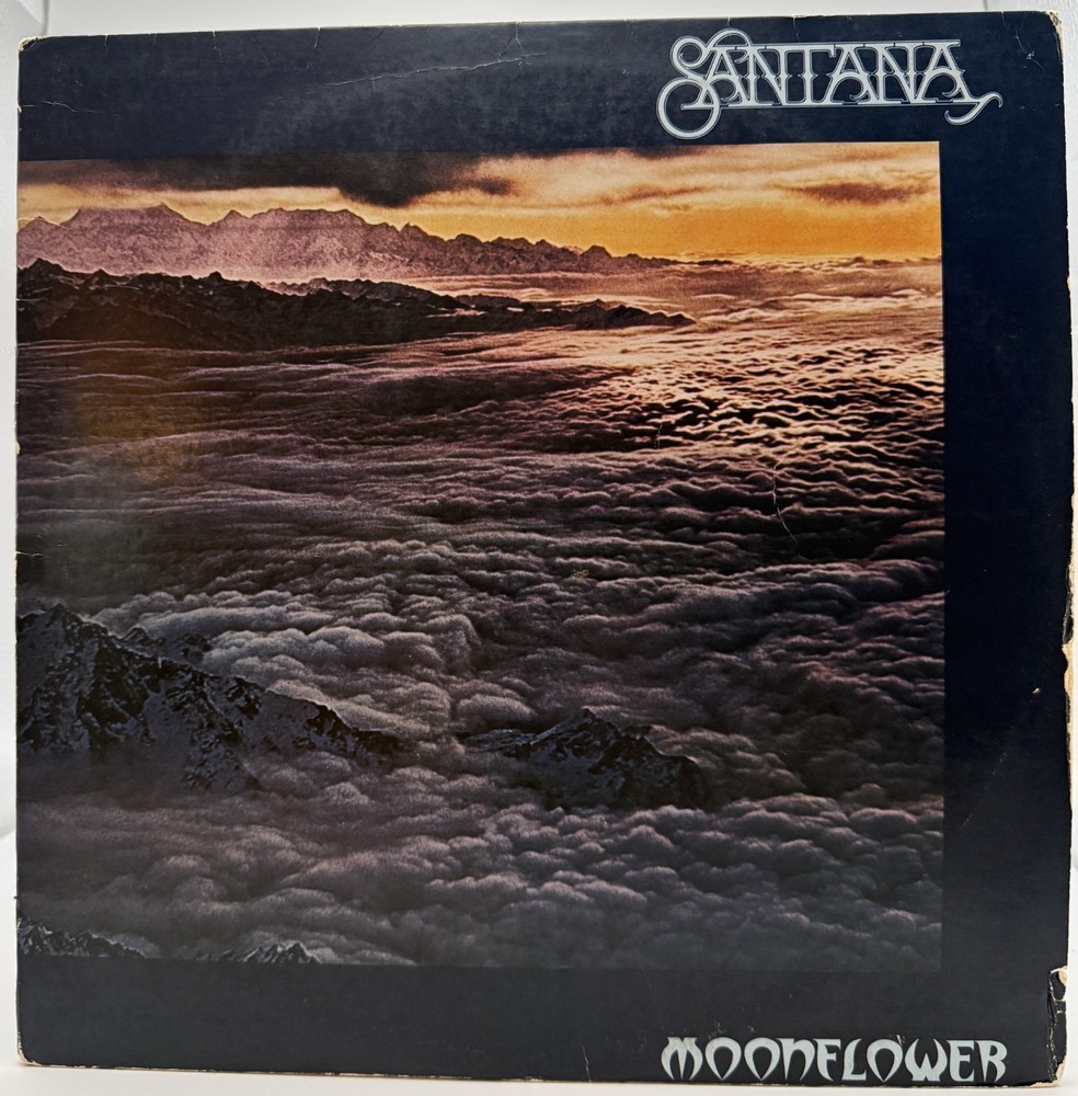 Santana Moonflower 2LP 1977 Columbia VG+ Vinyl Live Studio Europa Soul Sacrifice
