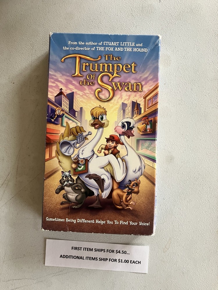 VHS Tape    The Trumpet of the Swan    $3.10  Shipping  $4.50/$1.00