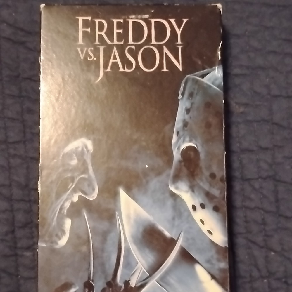 New Line Home Video Freddy vs. Jason VHS NTSC Full Screen R 2003 Englund