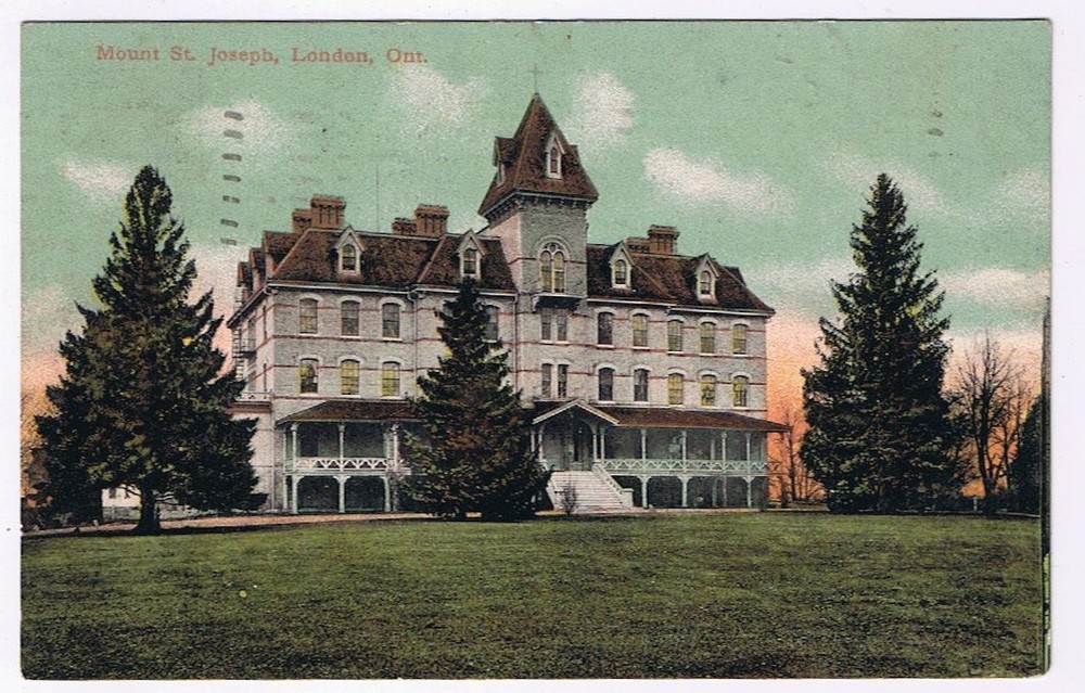 Postcard London Ontario Mount St Joseph