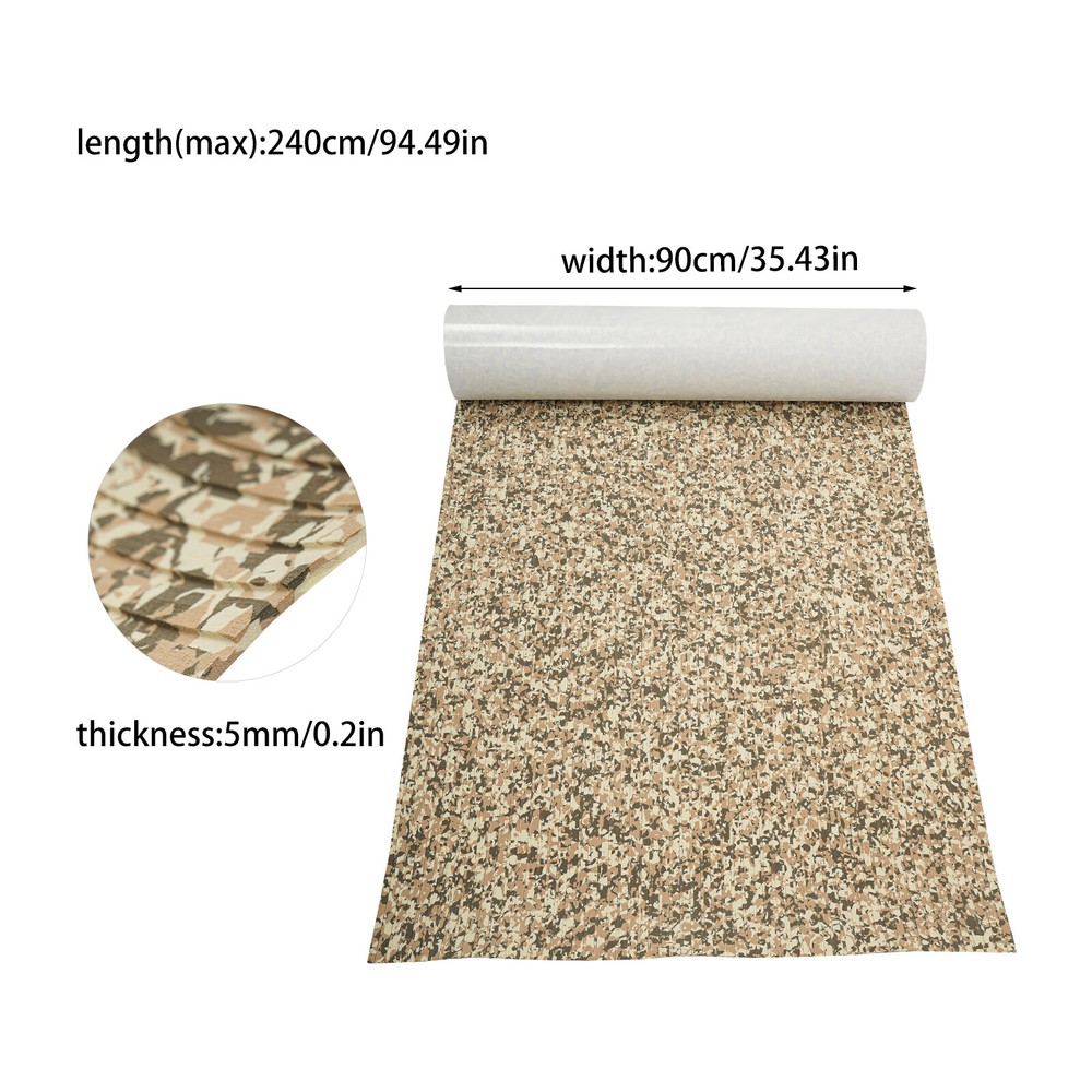 EVA Foam Non-Slip Self-Adhesive Boat Flooring Mat for Marine Use