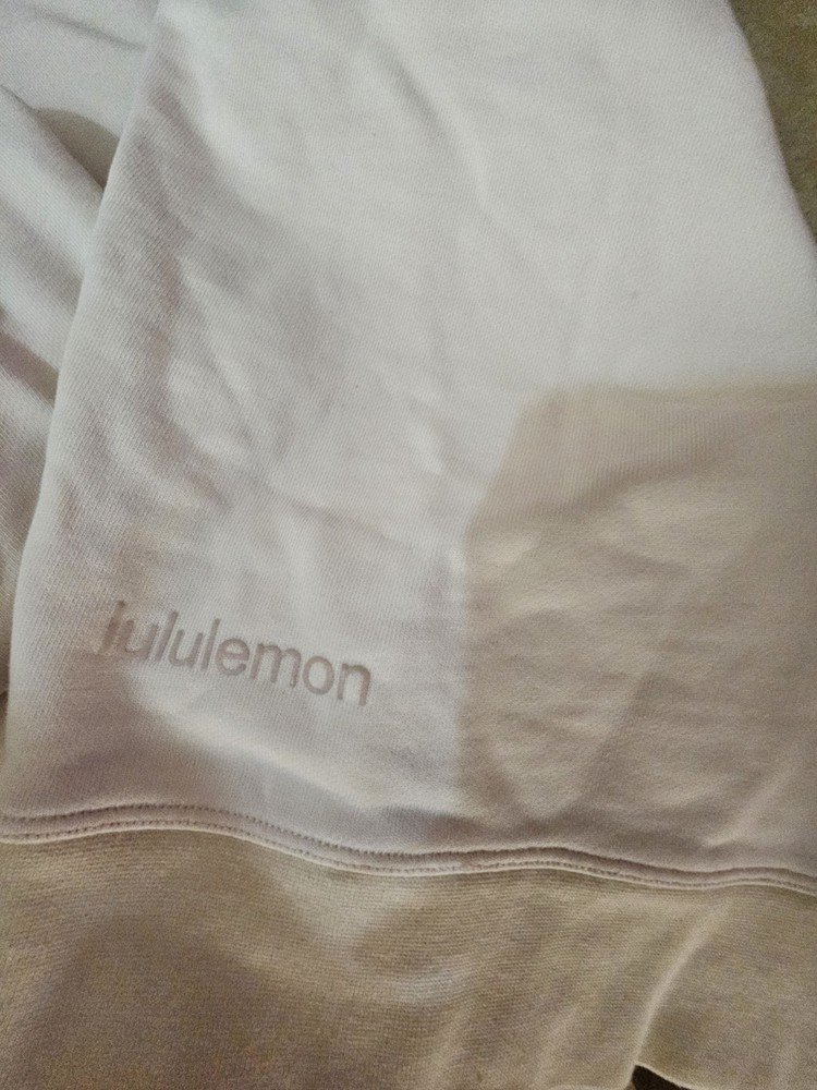 Lululemon Light Pink Sweatshirt Size L