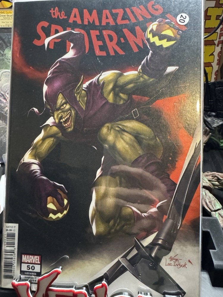 Amazing Spider-Man #50 Inhyuk Lee 1:25 Variant 2020 Marvel Comics
