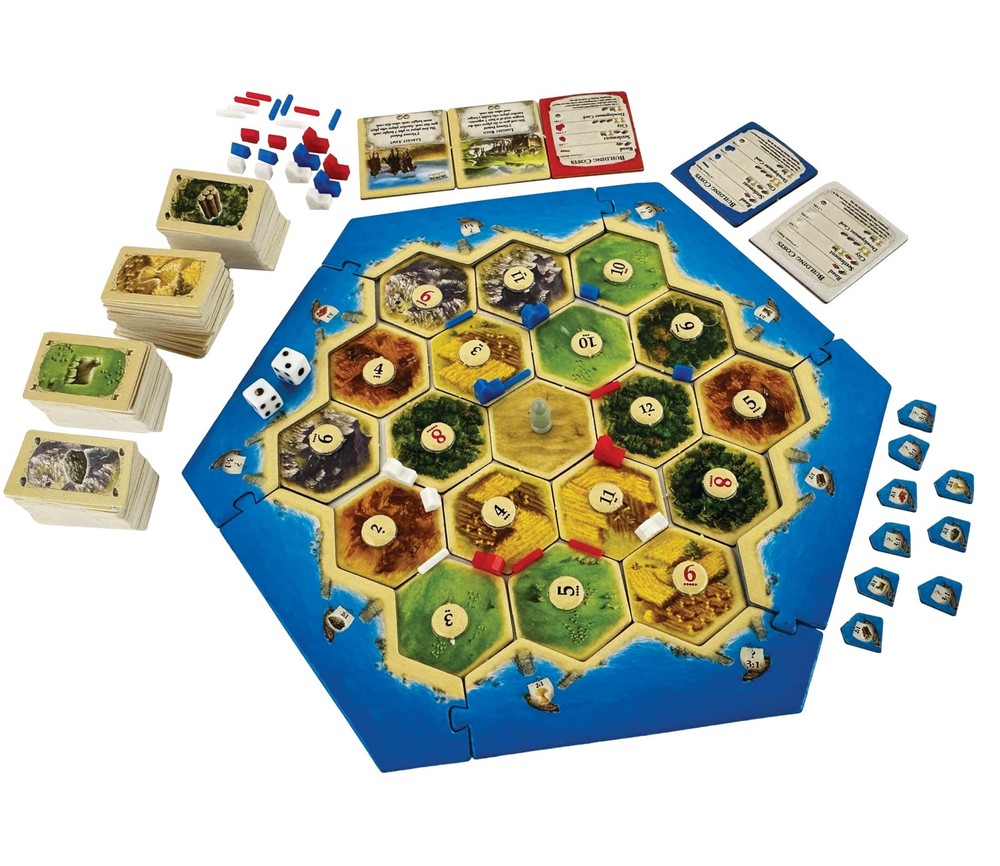 Catan Miniature Board Game | Travel Game | Game for Adults and Family | Adven...