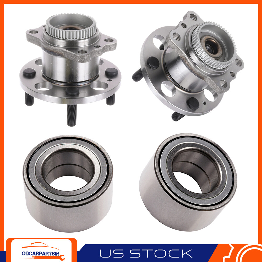 (4) Front & Rear Wheel Bearing Hub Assembly Fits Hyundai Accent 2012-2016 2017