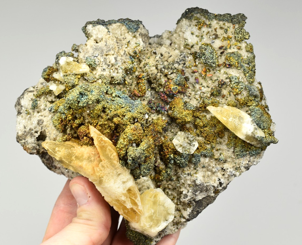 Calcite with Marcasite - Sweetwater Mine, Reynolds Co., Missouri