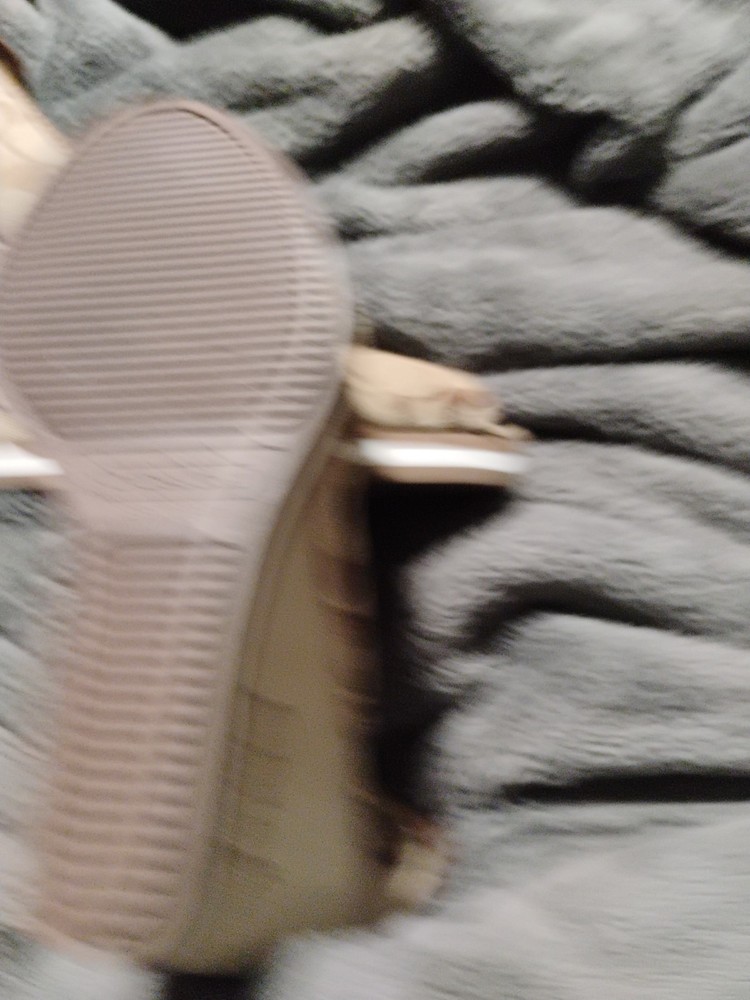 Coach Beige Platforms