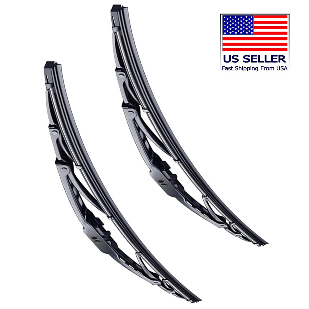Front Windshield Wiper Blades Fits Bentley Azure Continental Kit 22
