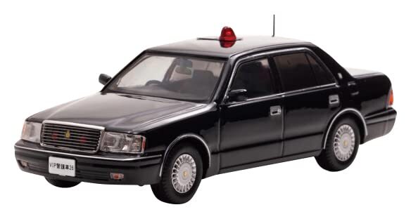 RAI 1/43 Toyota Crown JZS155Z 1998 Police HQ VIP Security Vehicle Completed
