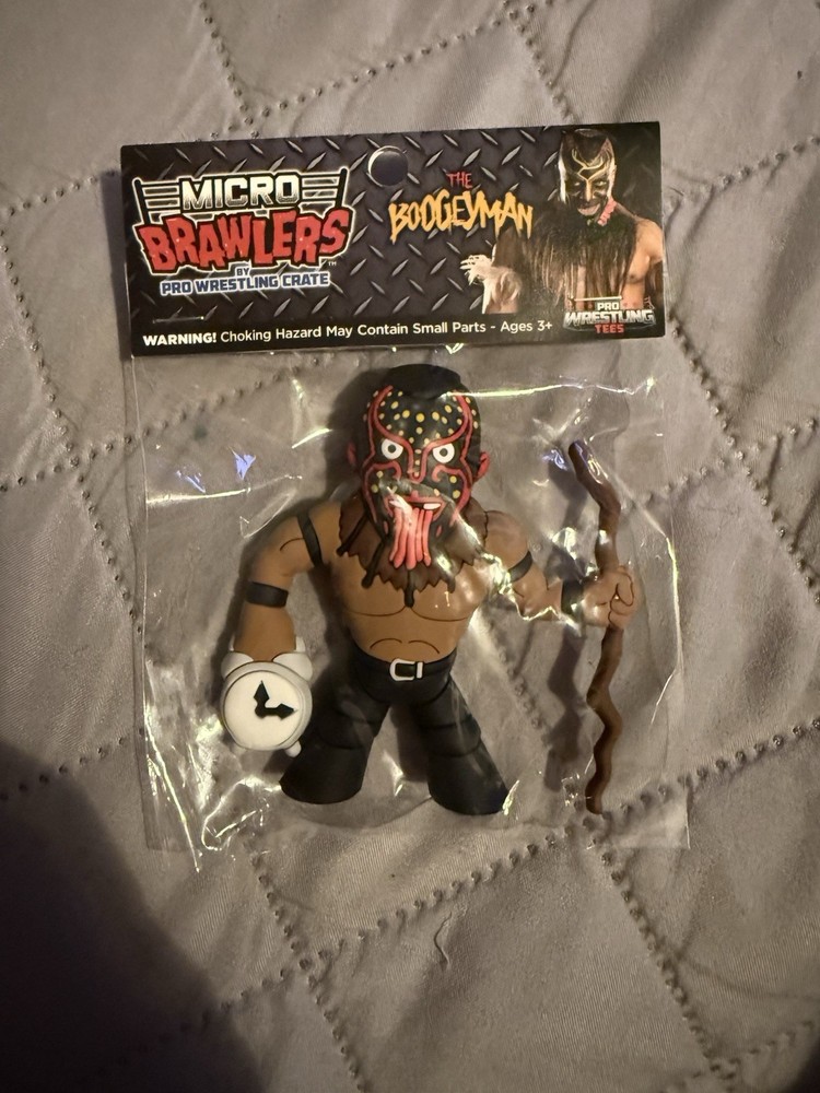 The Boogeyman Micro Brawlers Pro Wrestling Crate WWE WWF NEW In Package