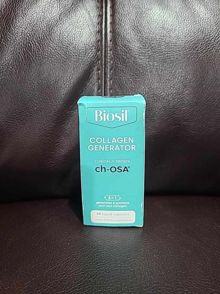 BioSil ch-OSA Advanced Collagen Generator 60 Capsules Exp. 01/2026 Imperfect Box