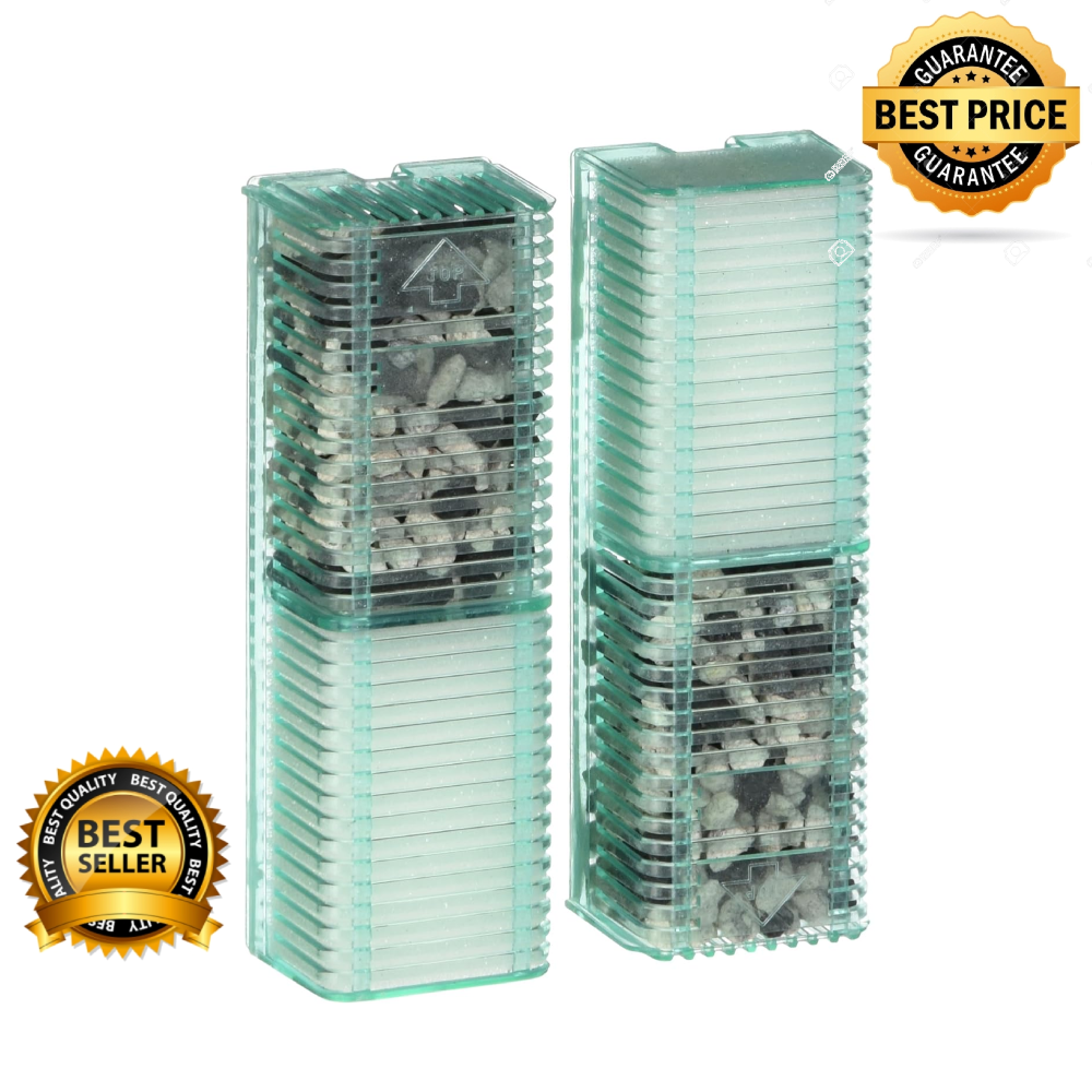 Penn-Plax Small World Aquarium Filter Media Refill 2-Pack – Safe for Freshwater Fish