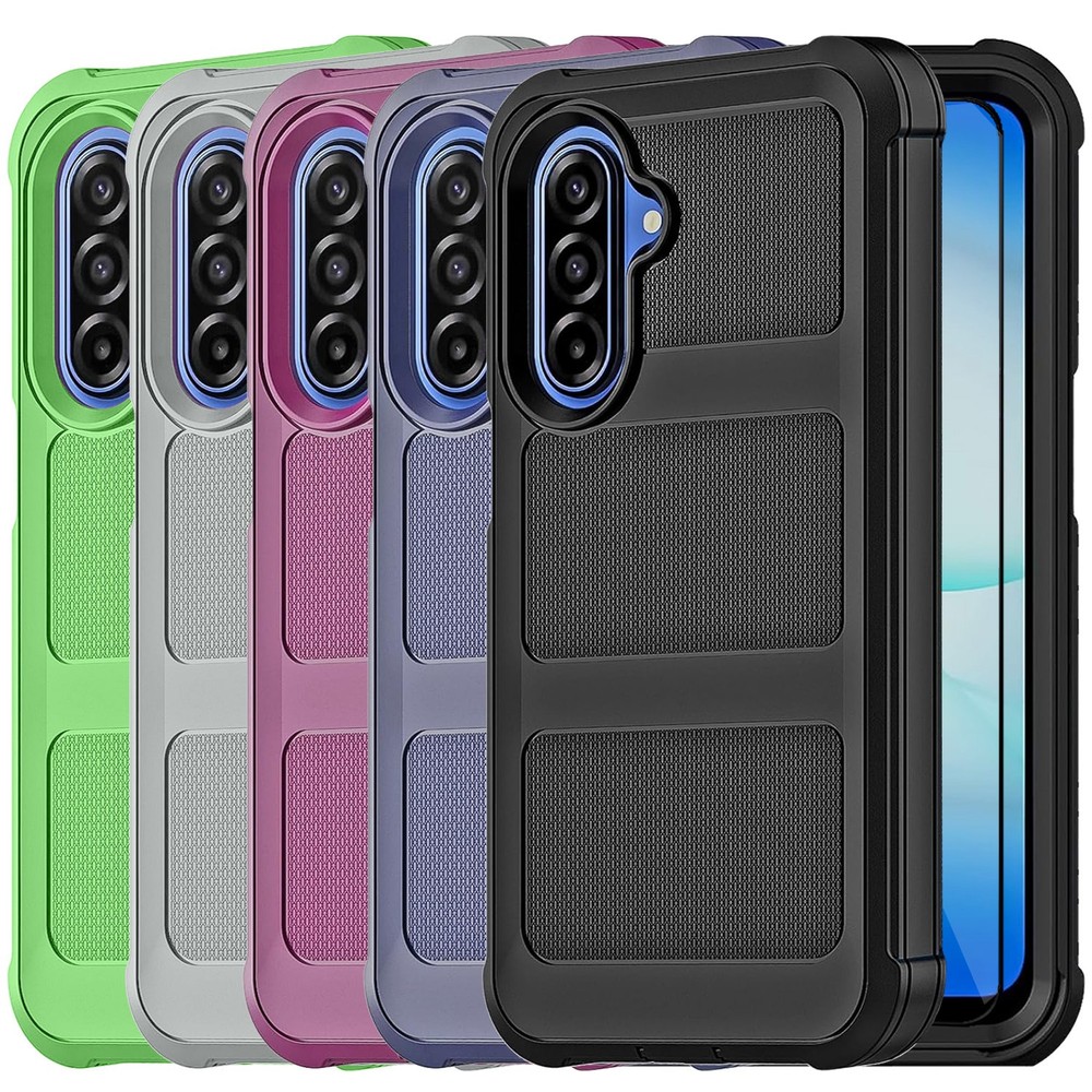 For Samsung Galaxy A16 5G Case Phone Cover + Screen Protector Heavy Duty Rugged