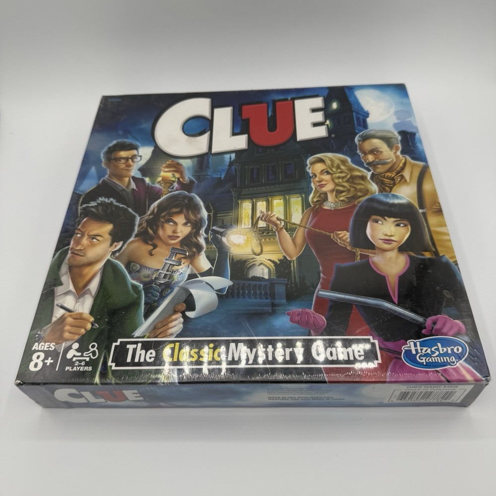 Hasbro Clue The Classic Mystery Board Game - A5826 Brand New Sealed