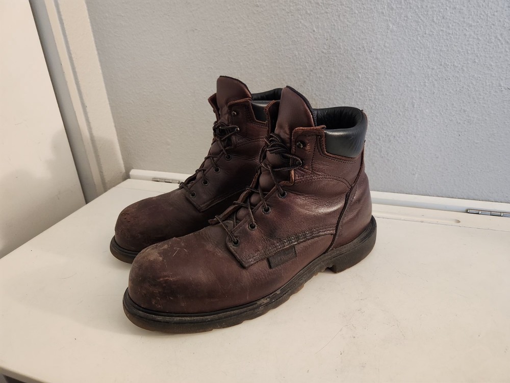 Red Wing Leather Safety Toe Boots 2406-Mens 13