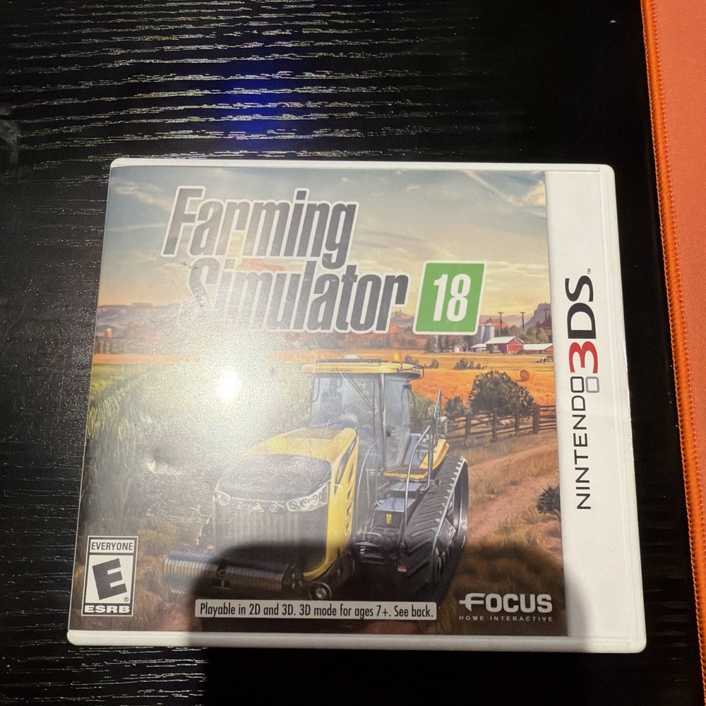 Farming Simulator 18 Nintendo 3DS Game w Manual