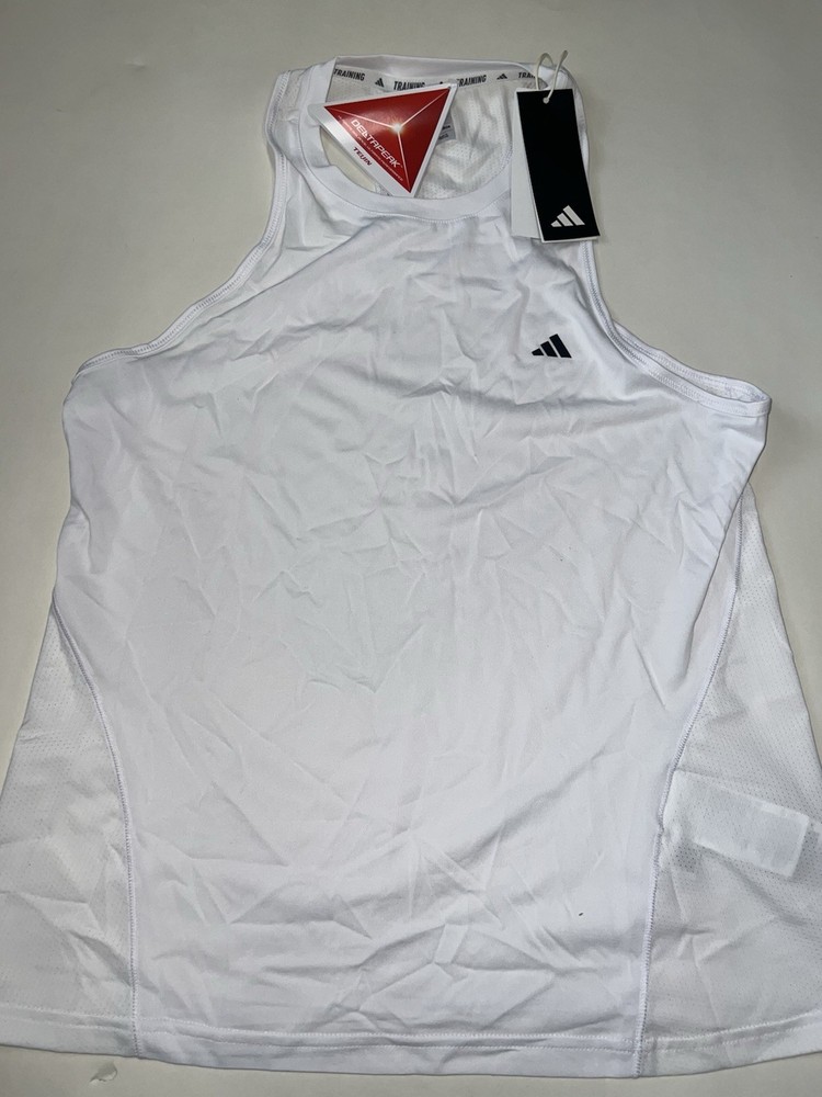 adidas Women's Training Aeroready Tank Top White Sz XS-XL $35 NEW