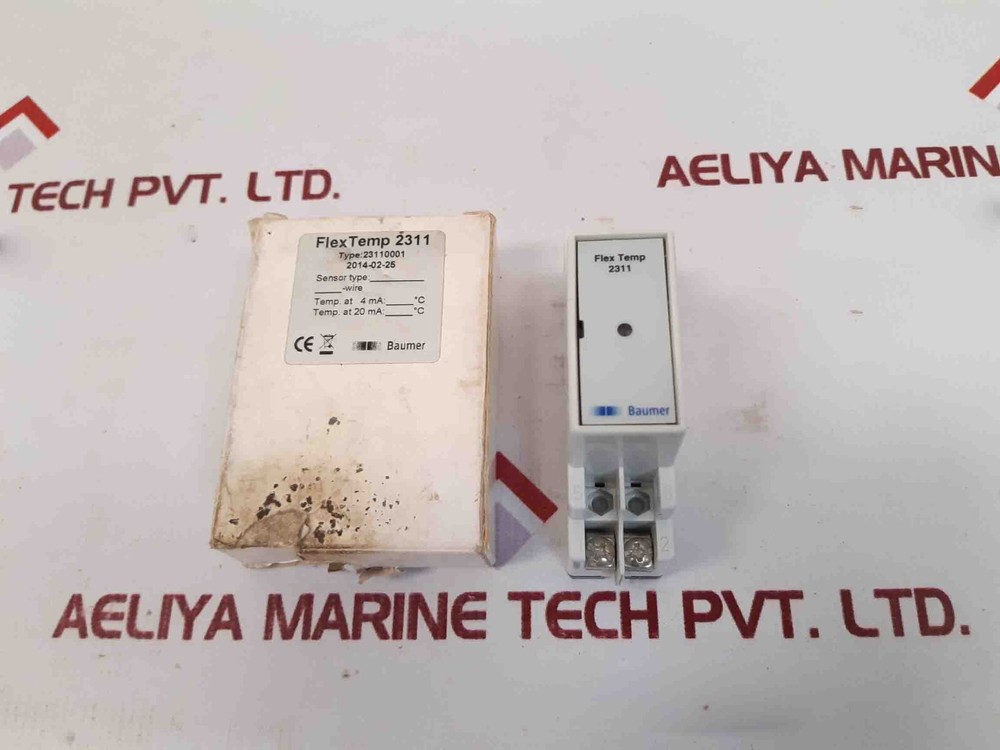 Baumer Flex Temp 2311 Universal Transmitter Type 23110001