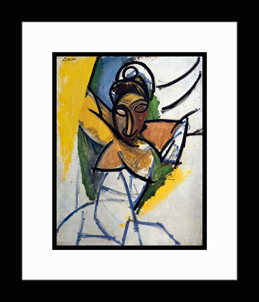 PICASSO - Custom Framed ‘Woman' Art Print