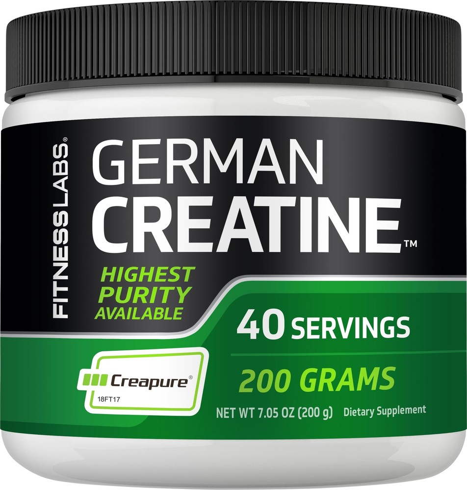 German Creatine | 7.05 oz | 39 Servings | Creapure | Monohydrate