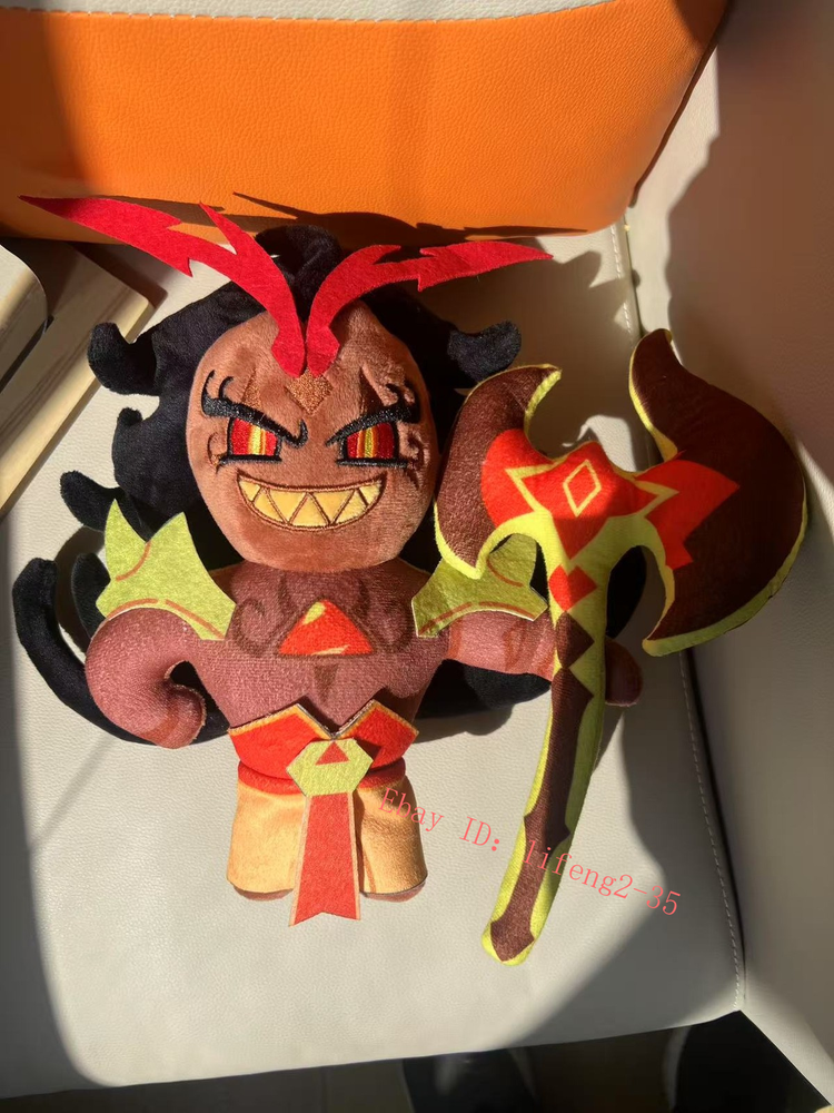 Cookie Run: Kingdom Burning Spice Cookie Plush Doll 25Cm Throw Pillow