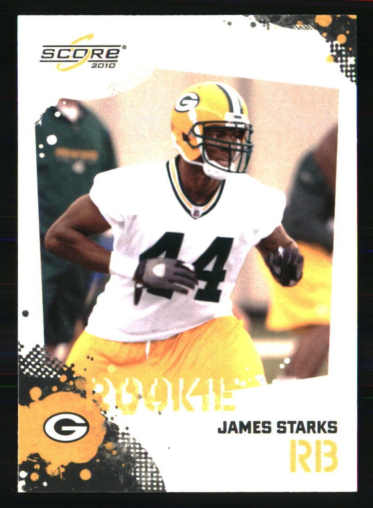 James Starks 2010 Score #348 FOOTBALL Card