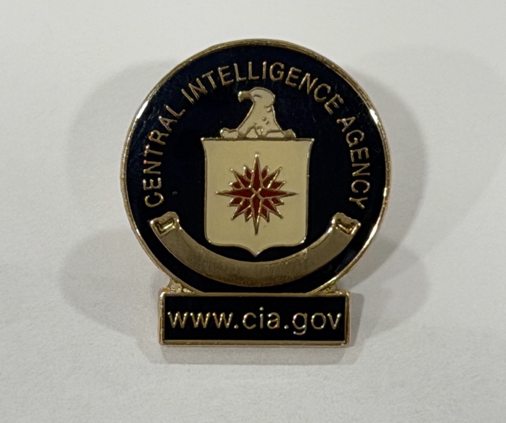 US Central Intelligence Agency CIA Lapel Pin Badge Genuine