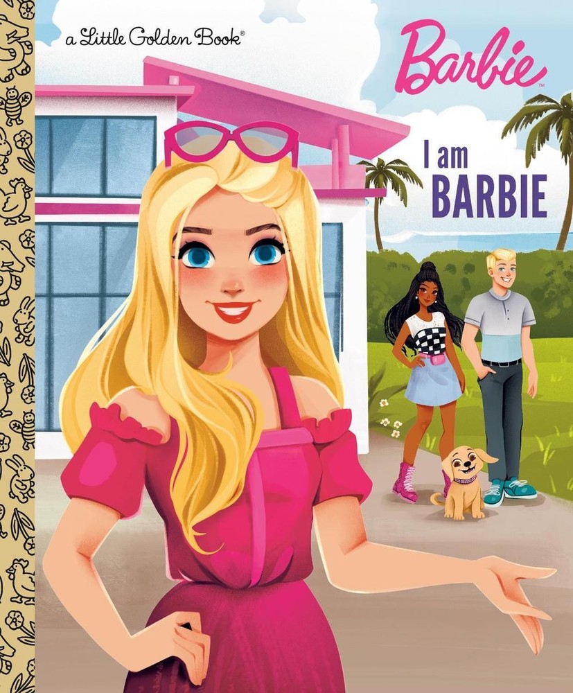 I Am Barbie by Golden Books Hardcover Book