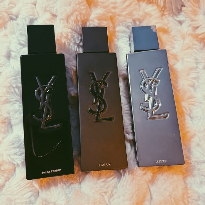 Yves Saint Laurent Eau de Parfum, Le Parfum, L'Absolu Fragrance Bottles Set of 3