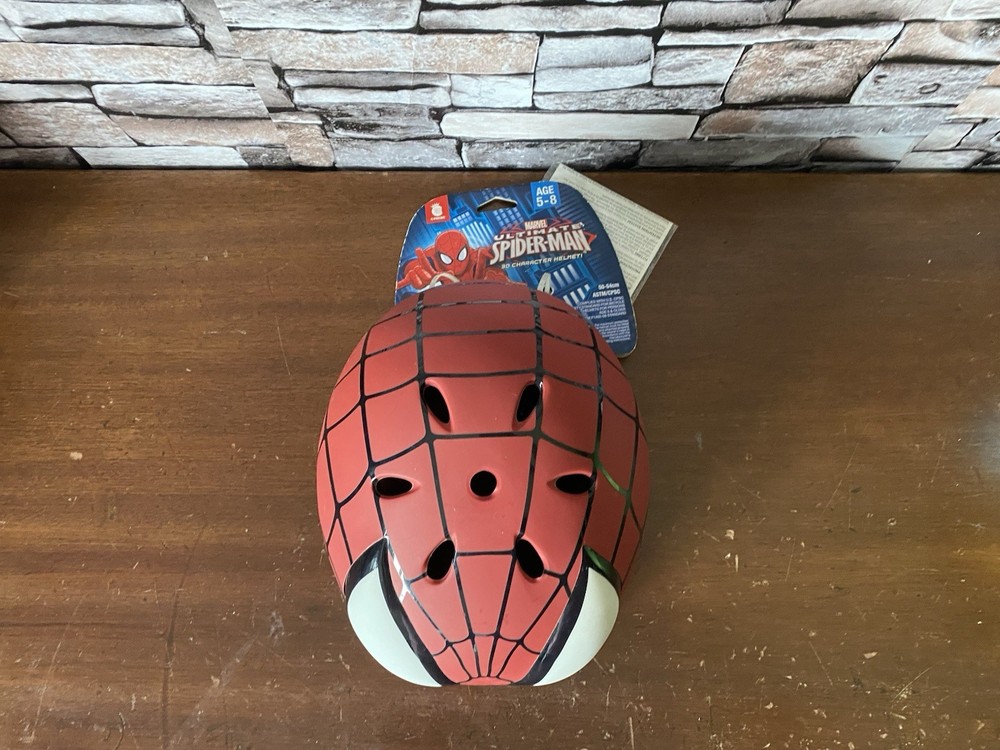 Spider-Man Youth Bike Helmet for Kids Ages 5-8 Brand New