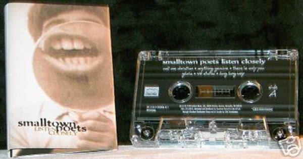 Smalltown Poets Listen Closely 12-Track Cassette Tape Vintage Audio