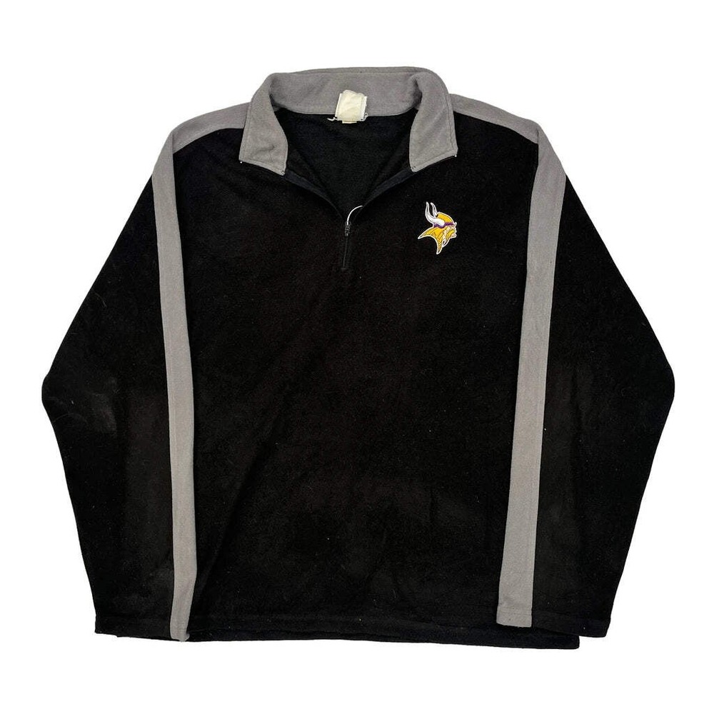 Minnesota Vikings Nfl Long Sleeve T-Shirt - XL Gray Polyester