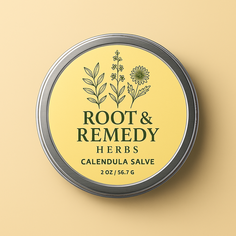 Organic Calendula Salve – Soothing Herbal Balm for Dry Skin & Minor Cuts