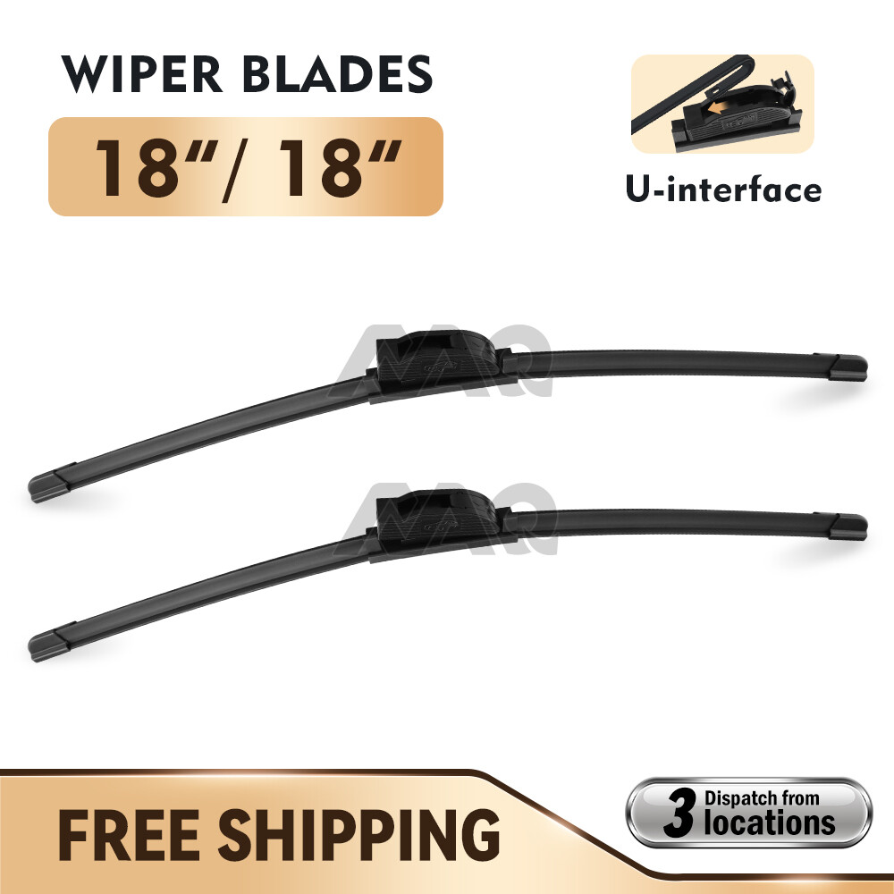 Premium 18+18 Inch Wiper Blades for Chevy C1500 K1500 Jeep Ford Ranger 1993-2011 Models