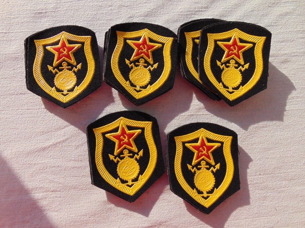 Chevrons of military construction battalions. USSR Army. Price per chevron.