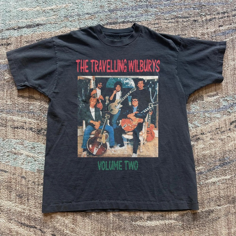 The Traveling Wilburys volume two Unisex Black T-shirt Size S-5XL