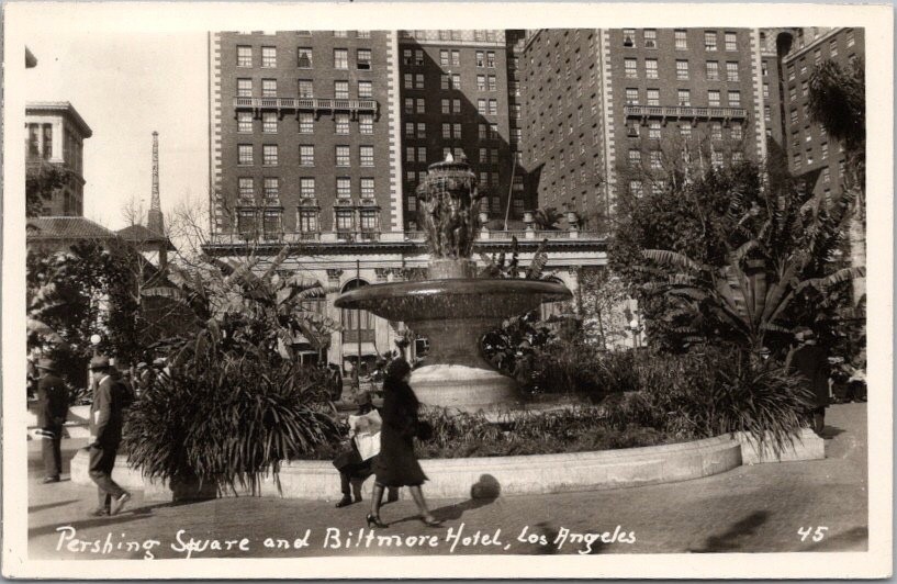 Los Angeles RPPC Photo Postcard 