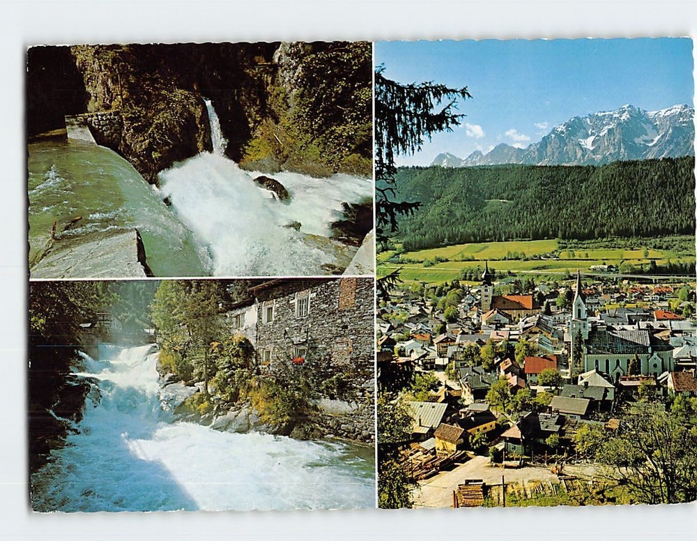 Postcard Sommerfrische Schladming Austria