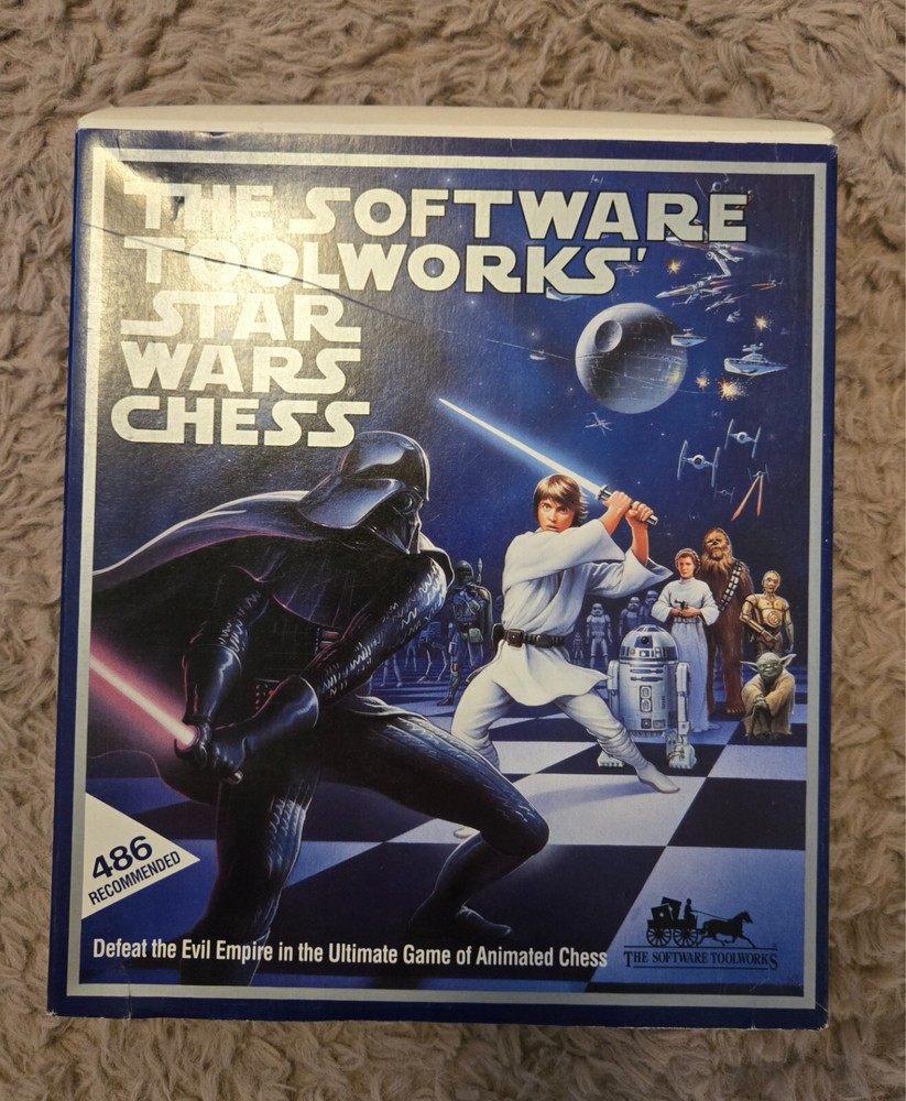 The Software Toolworks Star Wars Chess Big Box PC 1993
