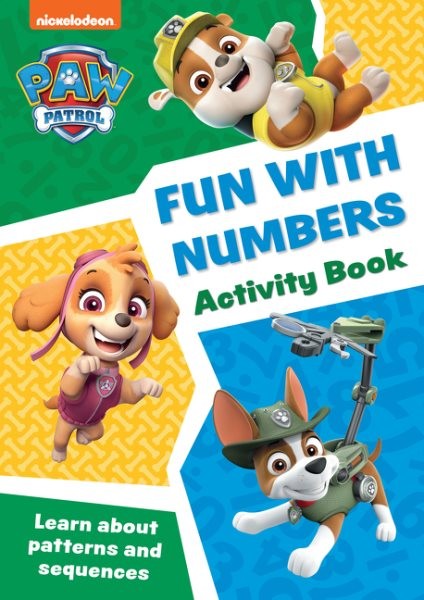 Paw Patrol Fun With Numbers Activity Book, Brand New, Free shipping in the US