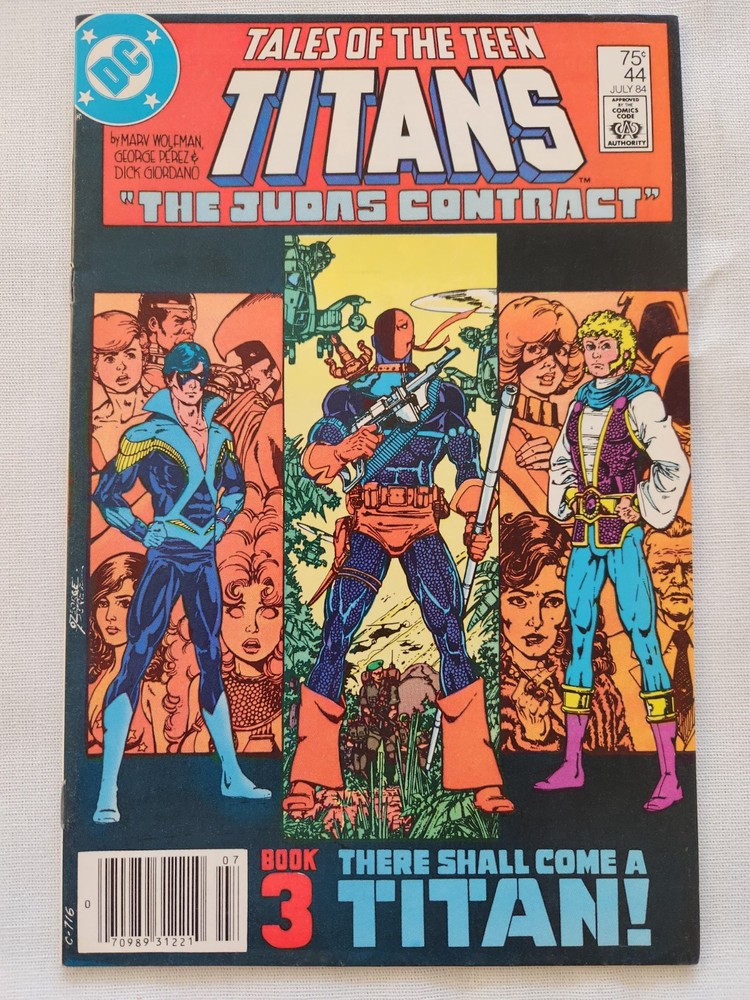 Tales of the Teen Titans #44 (1984 DC) – Judas Contract Part 3 – High-Grade Copy