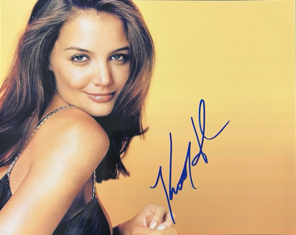 Katie Holmes hand signed autographed 8x10 photo w/Hologram COA