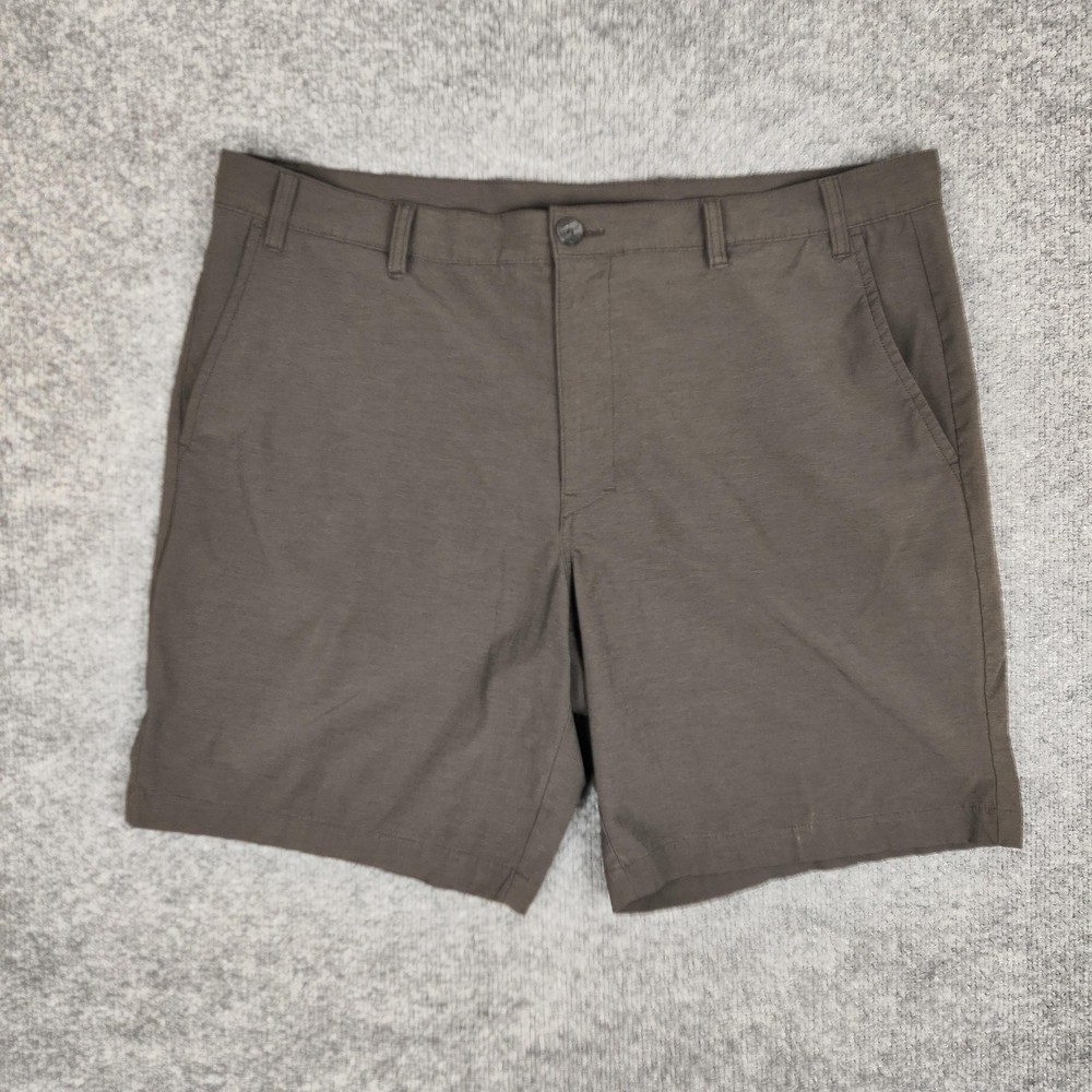 Callaway Shorts Mens 40 Brown Golf Performance Chino Flat Front Stretch Casual