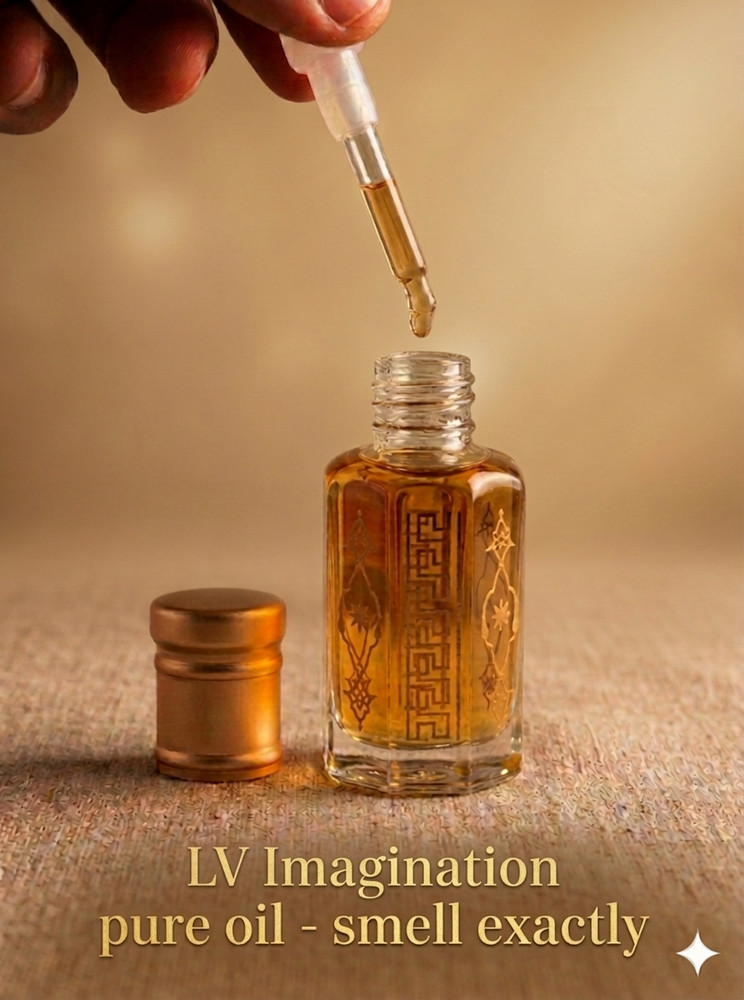 Lv imagination  pure oil - 12ML -very strong and long lasting- Inspiredvery strong Lv imagination  pure oil -smell exactly.