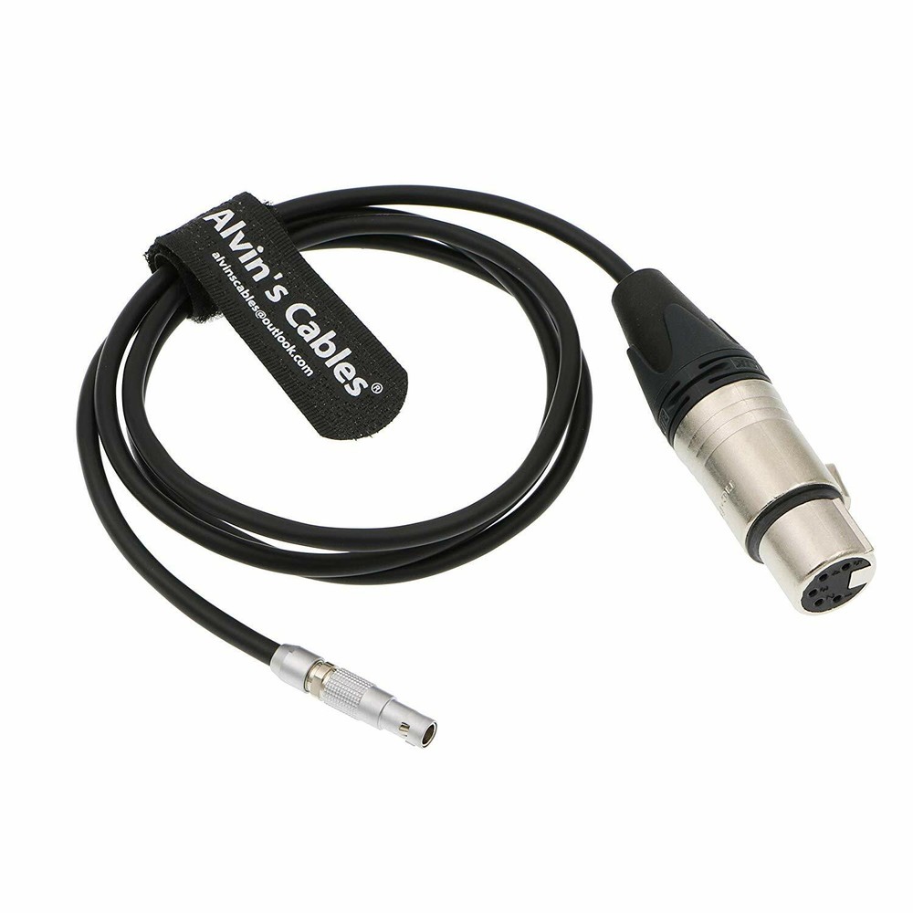 XLR 5 Pin Female to 00 5 Pin Male Audio Cable for Arri Alexa Mini