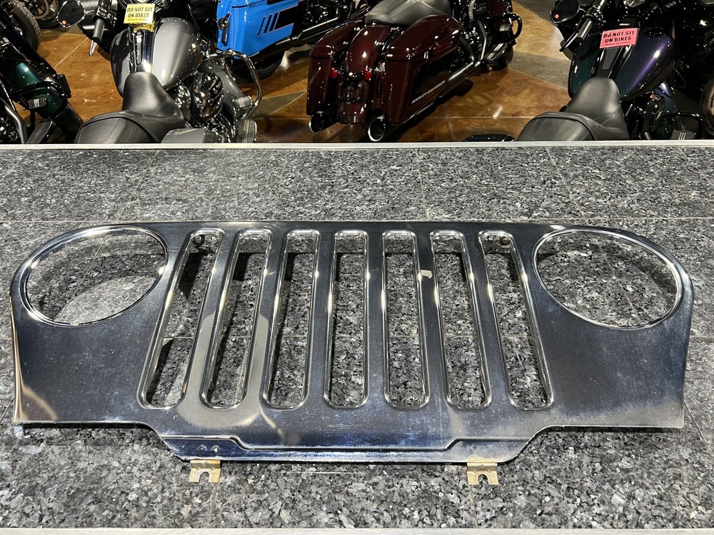 Jeep TJ LJ Wrangler OEM Front Grill Cover Chrome 1997-2006 Overlay