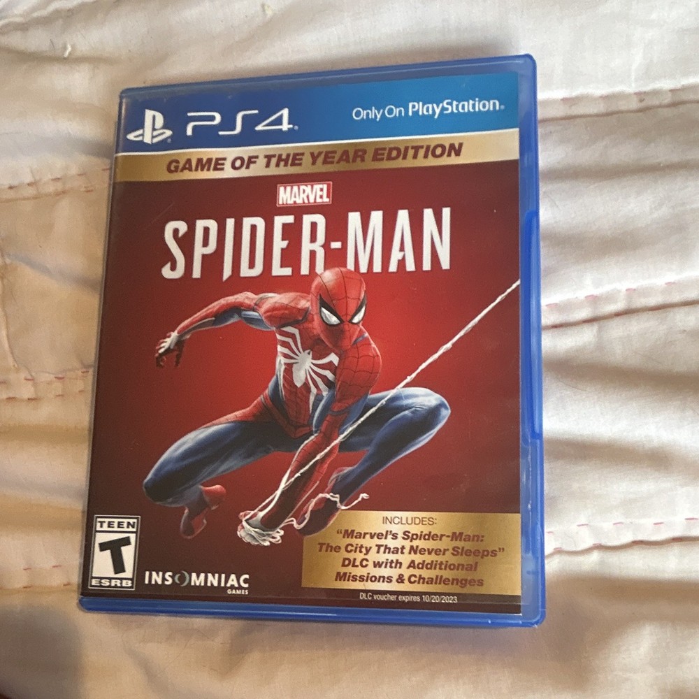 Sony Marvel's Spider-Man: Game of the Year Edition PS4 NTSC-U/C w/ DLC