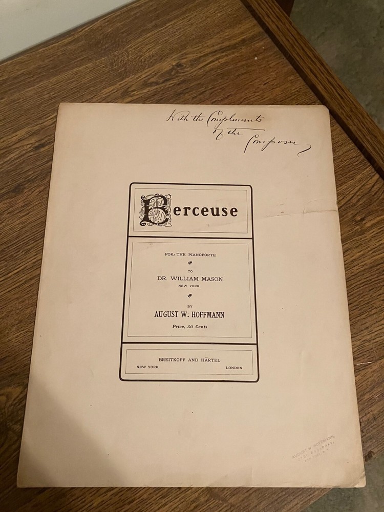 Vintage Sheet Music - Berceuse