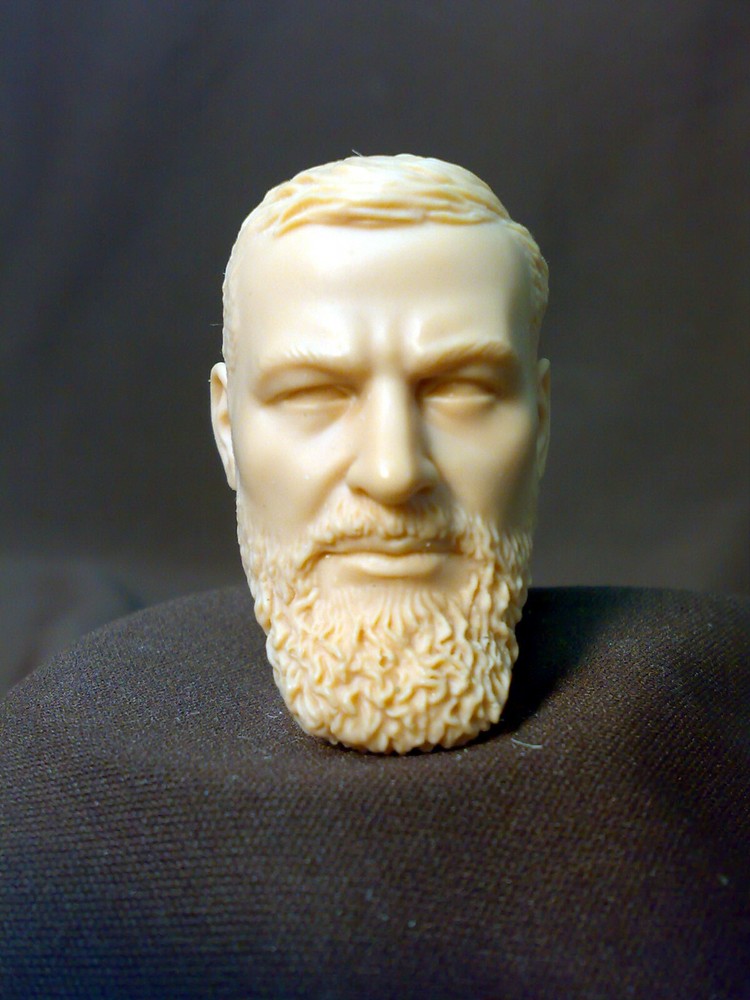 DM-4 CUSTOM RESIN UNPAINTED HEAD SCULPT Action figures 1/6 Scale