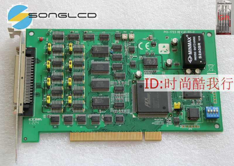 PCI-1723 REV.A1 02-2 Used & Test via DHL or Fedex fast shipping